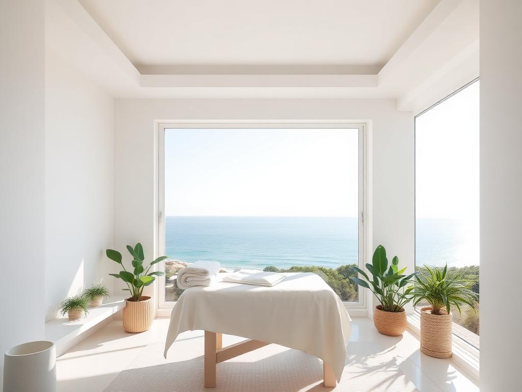 Luxury treatment room at Eden Vale